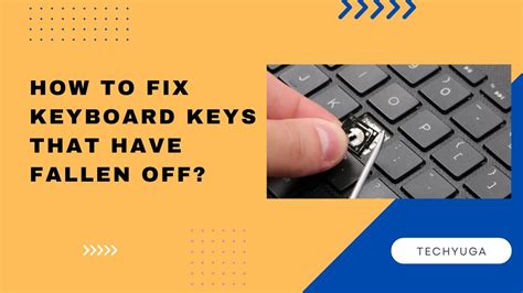 how to reattach a keyboard key|how to fix keyboard keys falling off.